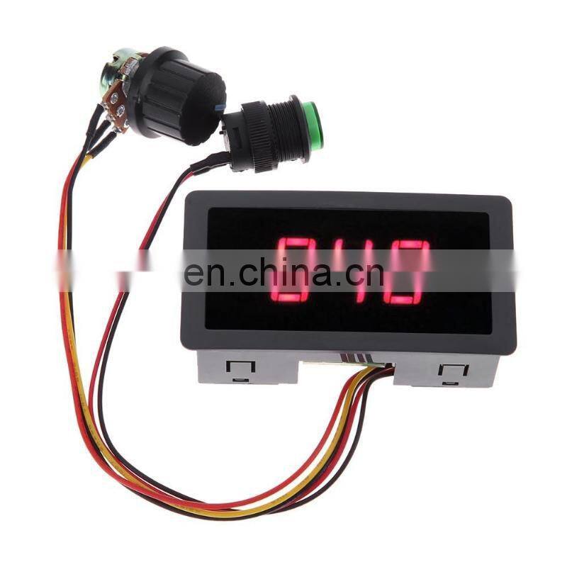 CCM5D 6V 12V 24V 5A PWM DC Motor Speed Controller Digital Display LED Motor Controller Speed Regulator