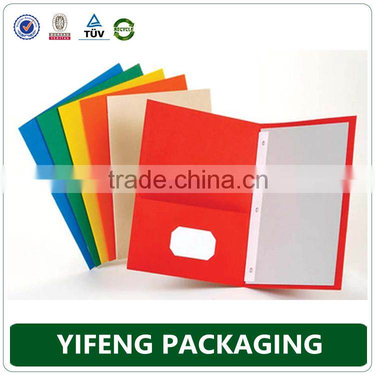 high end custom size file folder, custom printing paper file folder