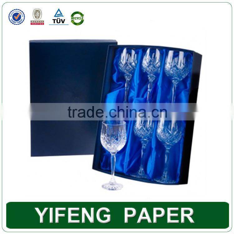 gift boxes for wine glasses&wine glass box&wine glass packaging boxes