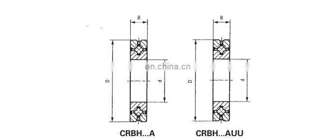 HIGH RIGIDITY TYPE CROSSED ROLLER BEARINGS WITH SEPARATOR CRBH 208 A CRBH208A