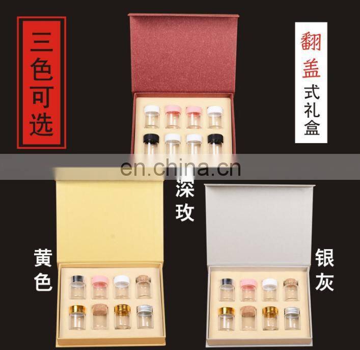 1ml 5ml 10ml 15ml 20ml 30ml 50ml 60ml clear wishing bottle glass vial with wooden cork stopper