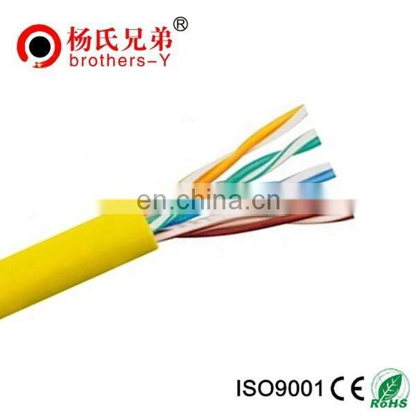 Factory Price UTP copper/CCA indoor lan cable CAT5 CAT5E ethernet network Cable