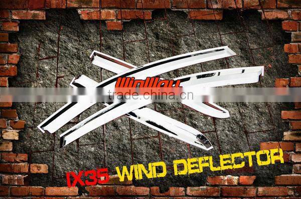 FOR FORD RANGER WINDOW VISOR 2010-2013