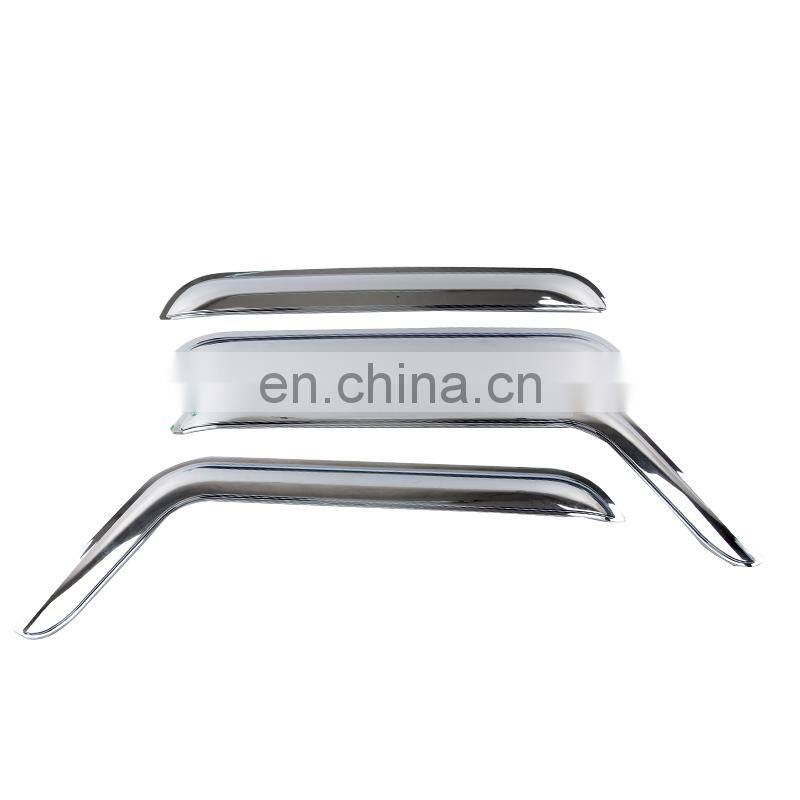 Chrome Sun Visor for Jeep Wrangler JL 18+ 4x4 Accessories Maiker Manufacturer Plating Rain Shield