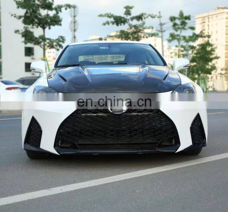 Runde Hight Quality Body Kit For Lexus 06-11 Is250 Is300 Upgrade 2021 Isf-sports Front Bumper Rear Bumper