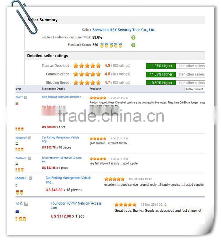 2000 card capacity 125khz 2 relays wiegand26 RFID standalone controller for access control system