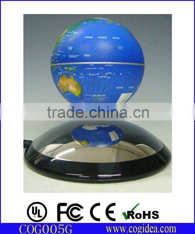 China manufacturer magnetic floating globe fascination gift novelty indoor gift