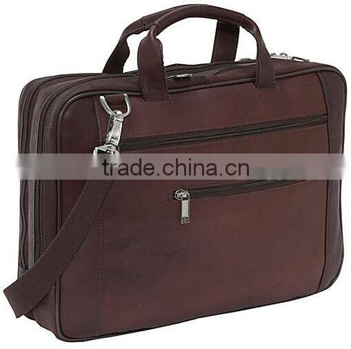 fancy business laptop bag leather