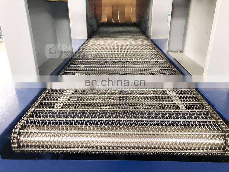 One piece single roll heat thermal shrink film overlap packing colorful automatic wrapping packaging machine sleeve wrapper