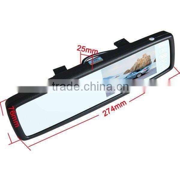 4.3 inch special video parking sensor system