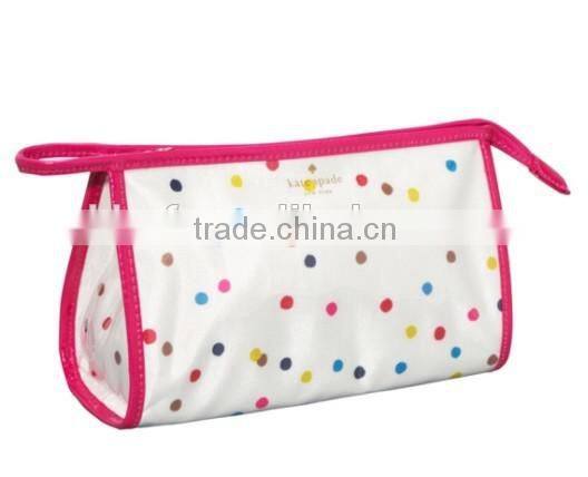 Woman wallet white cosmetic bag