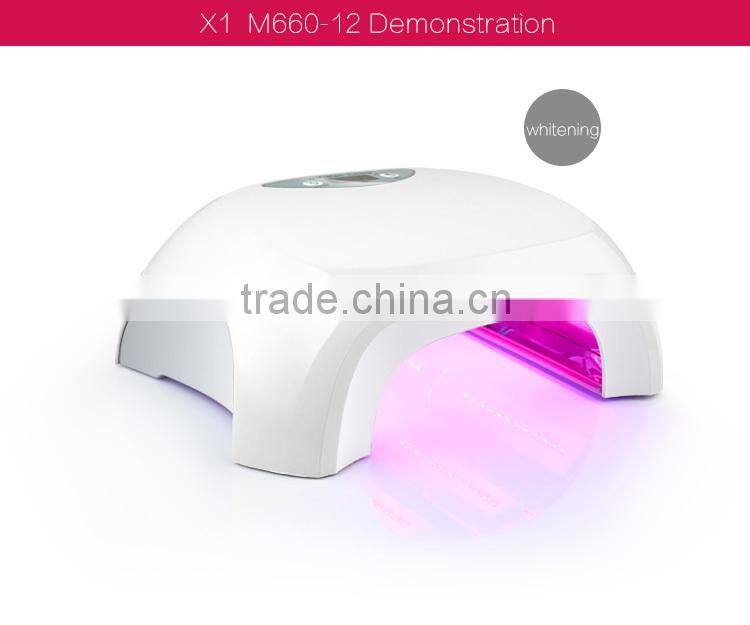 36W Nail Art Tool LED UV Lamp with automatic sensor and disply screen