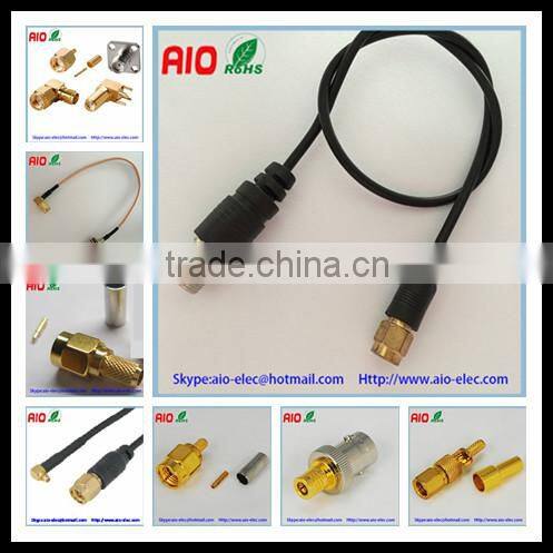 90 Degree right angle car ANTENNA adapter ADP GM MICRO TIP,Motorola(din) male plug to GM female jack