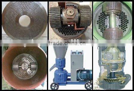 China advanced flat-die pig feed pellet machine with CE approved