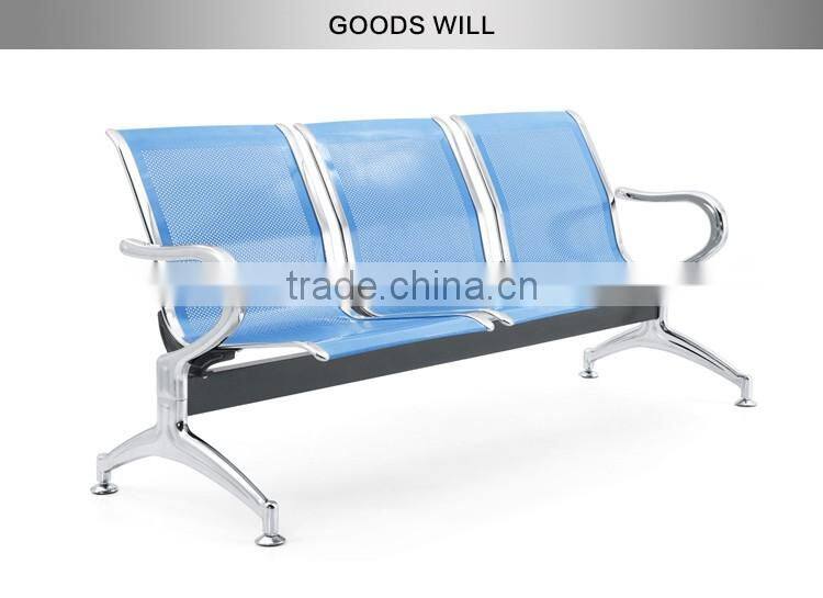 3 Seating Metal Airport Waiting Chair