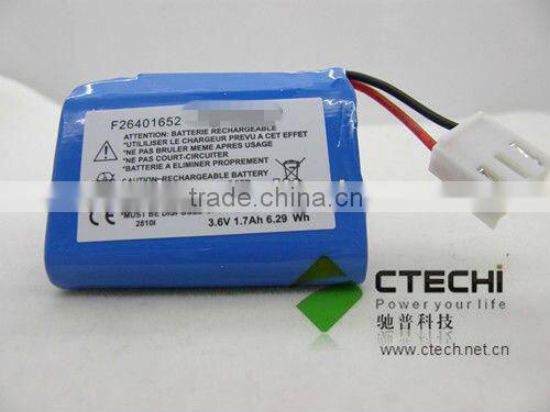 rechargeable LI-ion battery F26401820/F26401652 3.6V