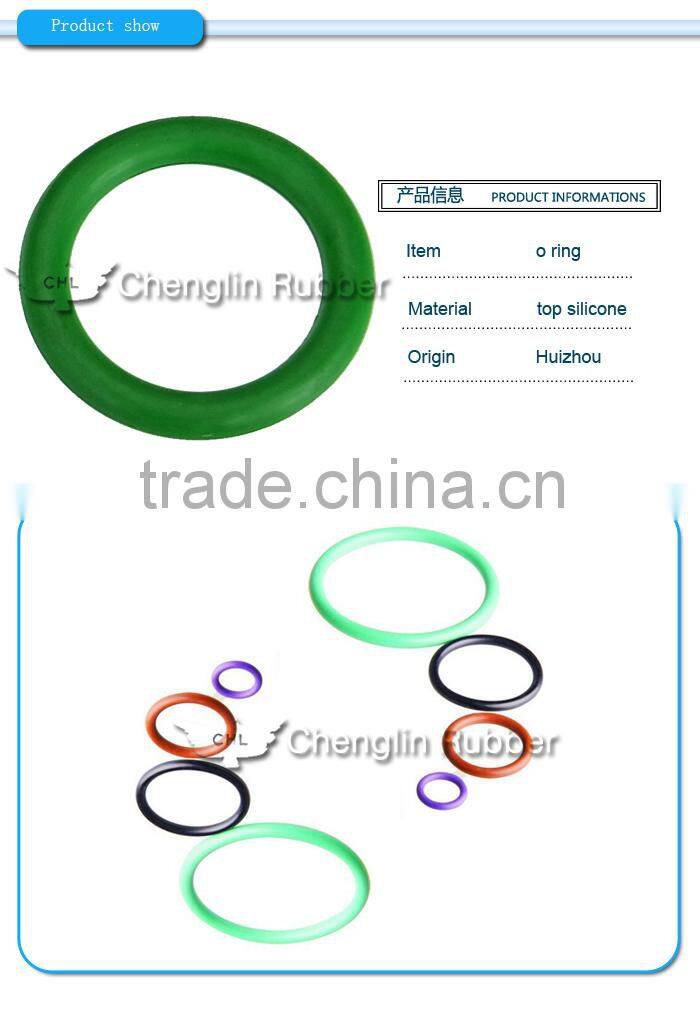 2016 factory direct sell AS568 silicone o ring high temperature