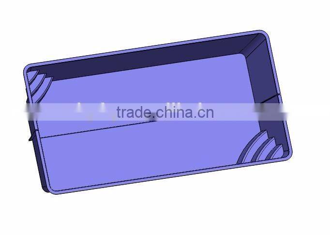 2016 NEW Rectangle Inground FRP Fiberglass Swimming Pool