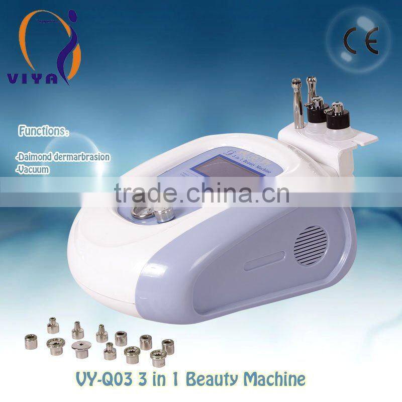 VY-Q02B 2 in1 Professional diamond tip microdermabrasion machine with CE