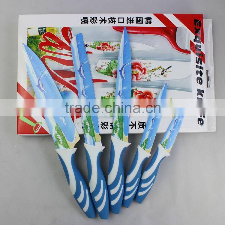 Hot selling Printing kitchen knife
