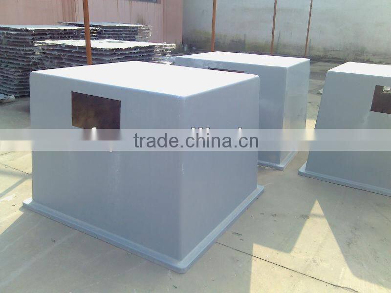 high quality FRP outdoor waterproof battery box with reasonable price