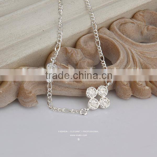 2014 new designs silver anklets jewelry A025