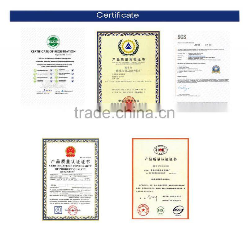 2015 new design china warm rubber shoes for man & woman