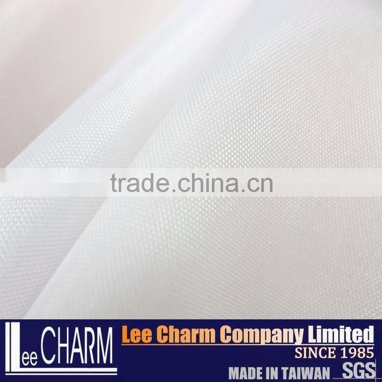 Made in Taiwan 180T 100 Polyester Bleaching Pongee Taffeta Fabric for Artificial Flower Decoration