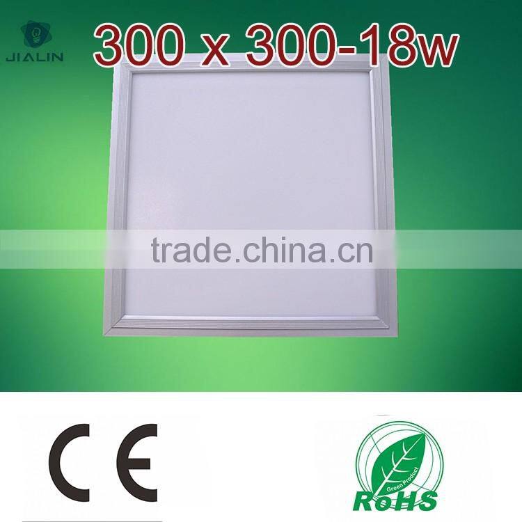 Shenzhen factory wholesale pure white 18W 300mmx300mm square led panel light 030330W