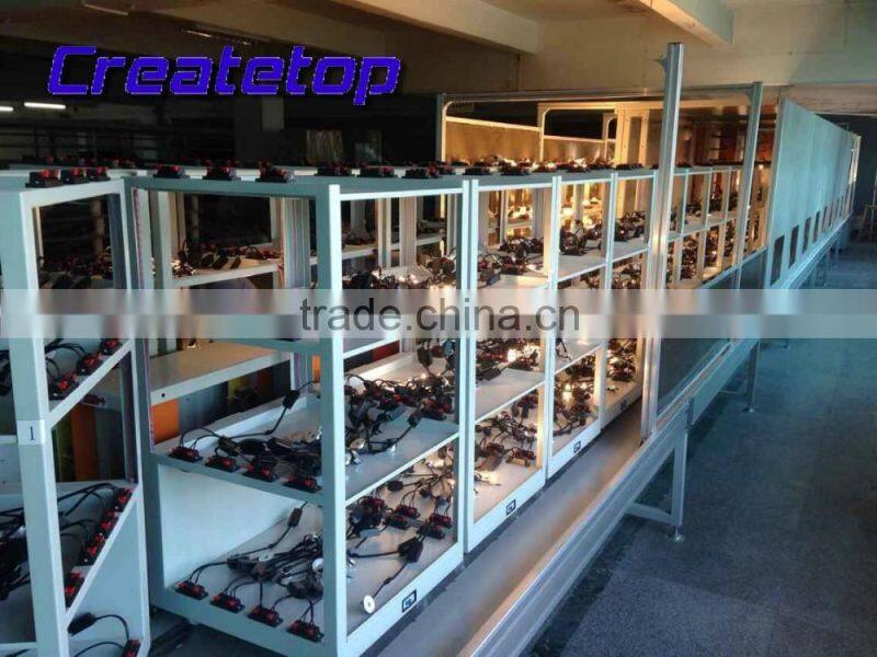 Fluorescent/Bulb lamp aging production line (12m aging line)