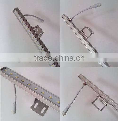 led SMD5050 rigid strip Aluminum LED Bar connect with DMX512 Console
