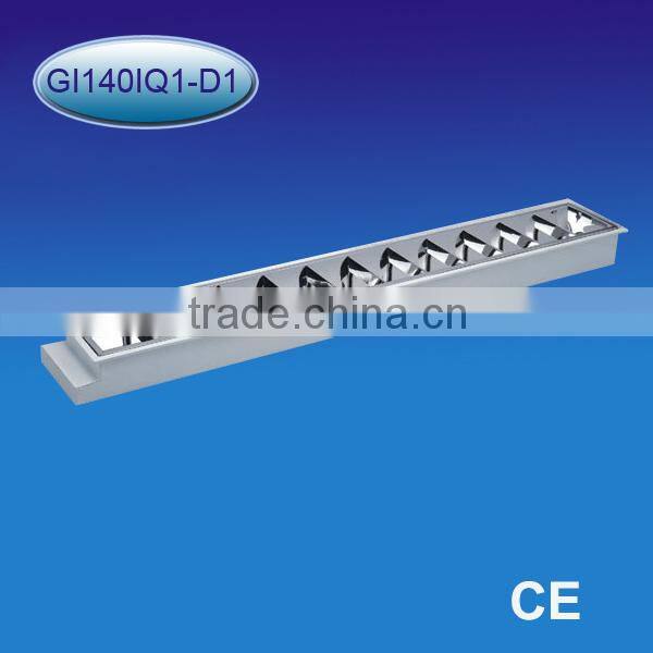 Embedded grill lamp tray, lamp panel, lamp, lamp house, grille fixture 4*18/20W