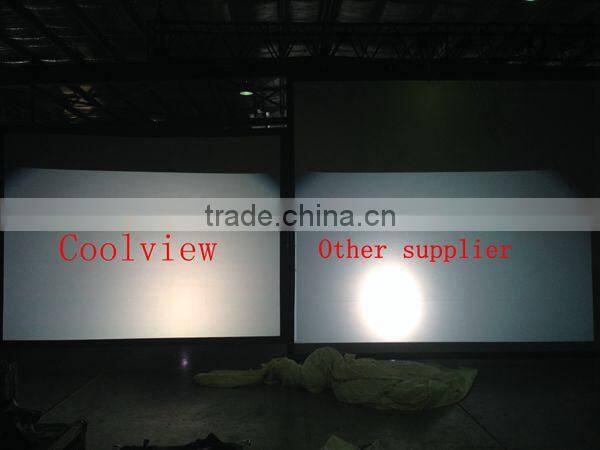 large projector screen