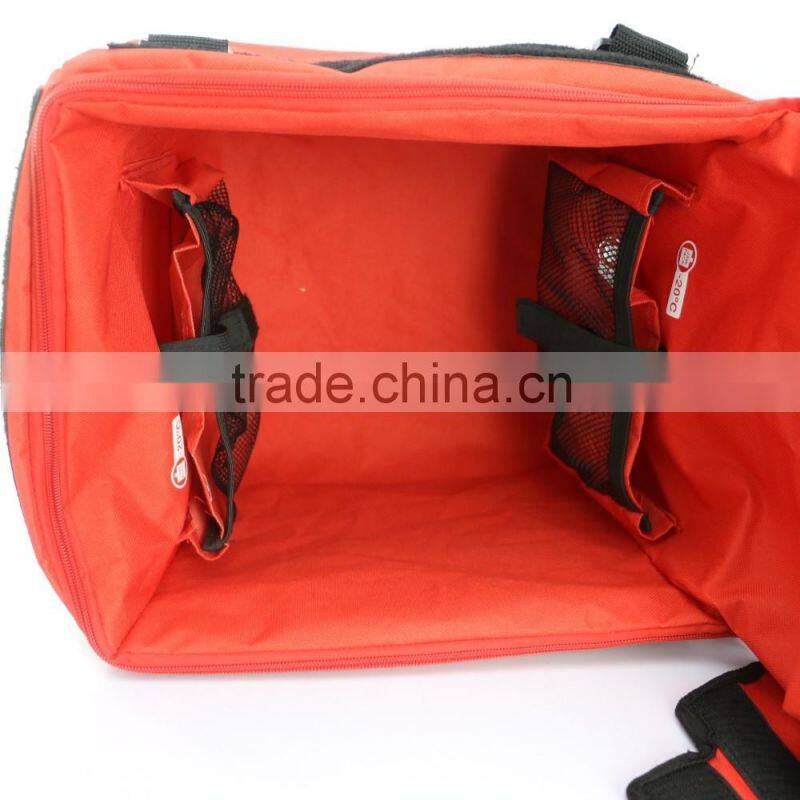 2016 Red color cooler bag Portable PVC lunch Bag Insulated Cooler Ice Bag Hand in china