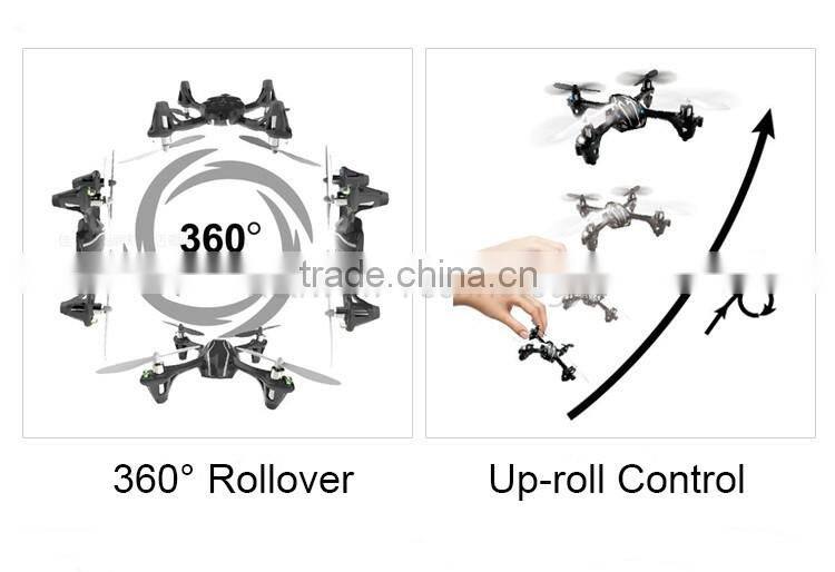 Mini drone wifi with 4-Axis gyro and battery for 2.4g 3D control rc airplane