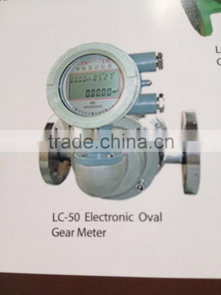 LC Oil mechanical Oval Gear Meter