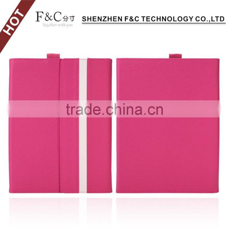 2015 PU Leather Folio Stand Cover for Microsoft Surface Pro 4 Case 12.3 inch