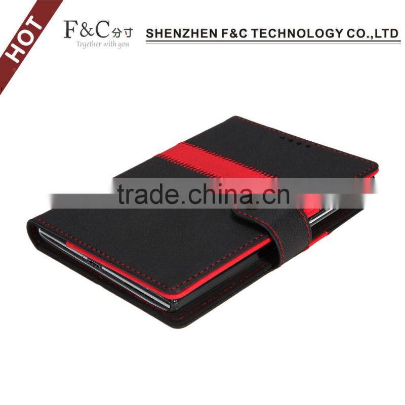 high quality wallet pu leather case for Blackberry Passport Q30 case