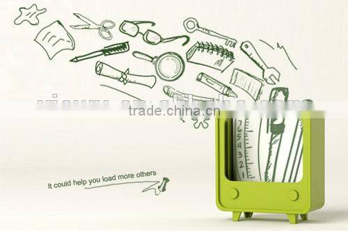 Environment TV shape acrylic memo holder