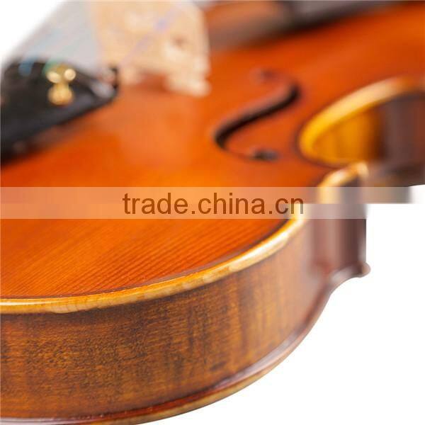 Flamed With Ebony Accessoreis Tongling Music Instruments In Violin TL003-2