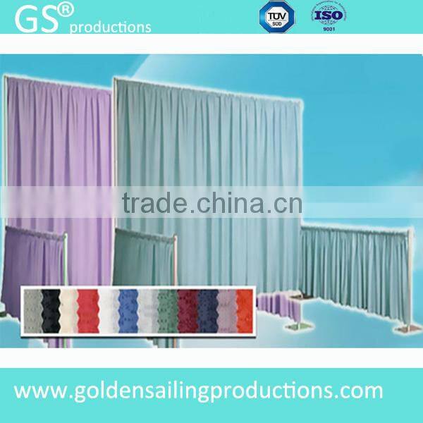 High quality trade show booth pipe and drape system for sale