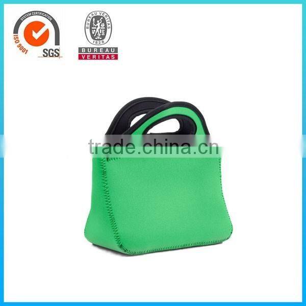 Customize neoprene lunch cooler bag with zipper