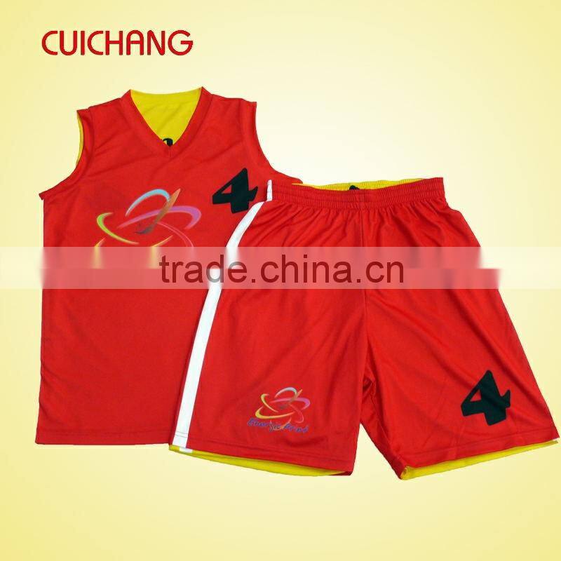 New Arrival Hot Quality Latest Style 2016 Best Basketball Jersey Design