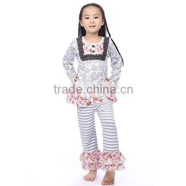 Toddler clothing girls infant girl outfits fall yellow ruffle coat for 5 years girl