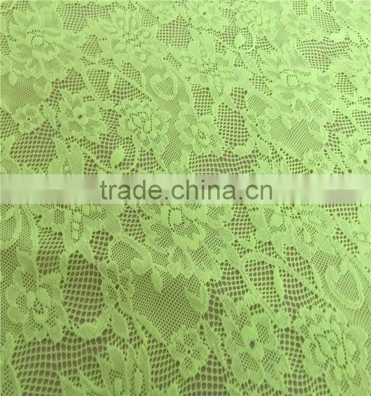 Thick nylon elastic guipure lace fabric afircan for clothes