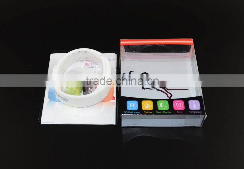 Bluetooth 4.0 Sport Bracelet Smart Band Wristband Silicone 3D Pedometer Sleep Mode Bracelet Calorie Pedometer