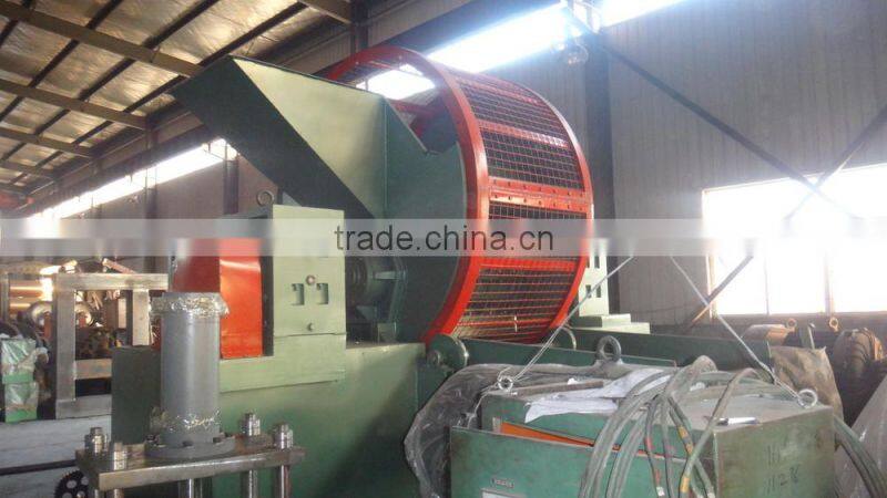 1200 Radial waste Tire crusher machine withhard alloy knife tire shredding machine Tire cutting tool
