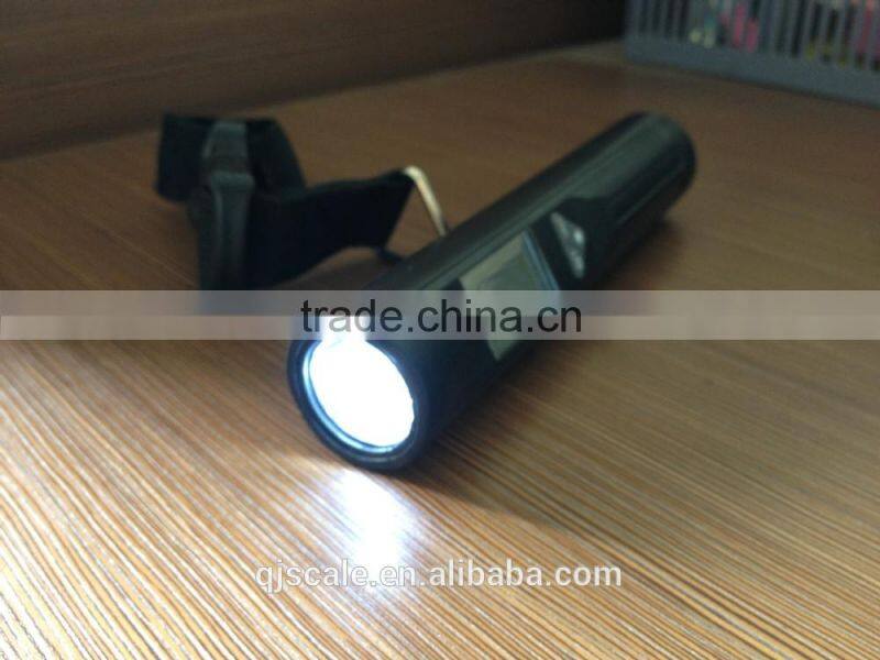 Digital luggage scale with ruler and backlight