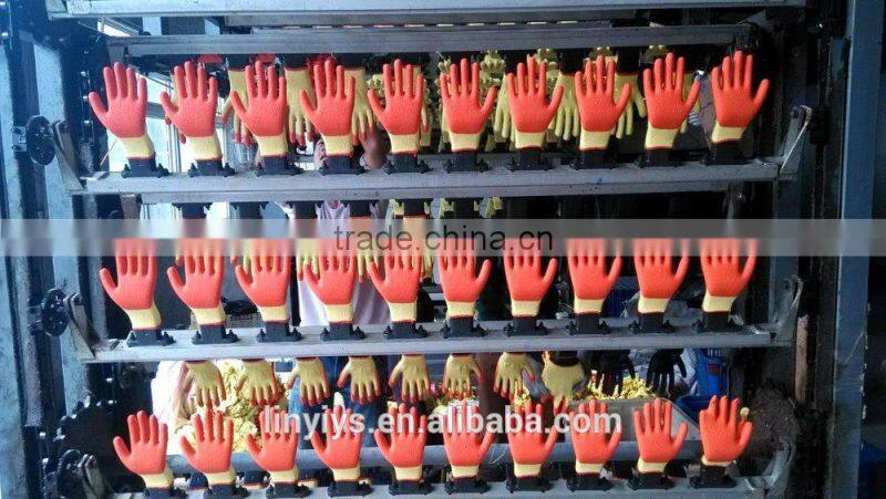 13G Black Seamless Knitted Nitrile Working Safety Gloves