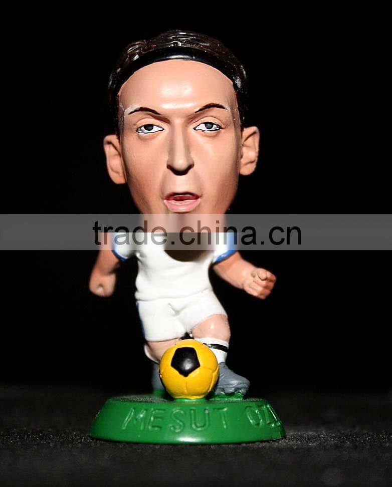 Wholesale Custom Plastic Figure,Famous Scoccer Player Miniature Plastic Action Figure